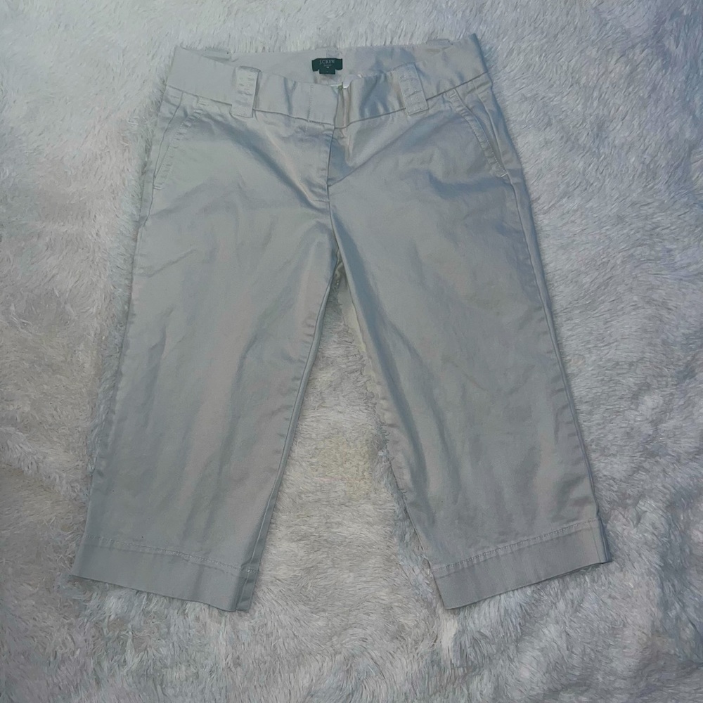 J. Crew - Favorite Fit - Straight Leg Capri Pants - Size: 8